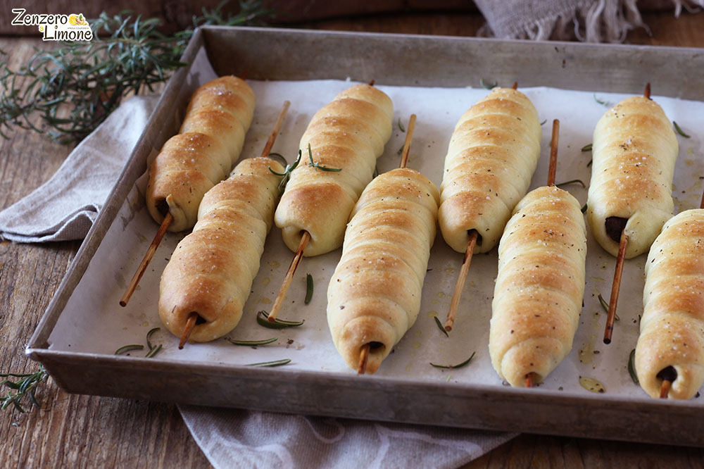 Arrosticini en croûte de focaccia