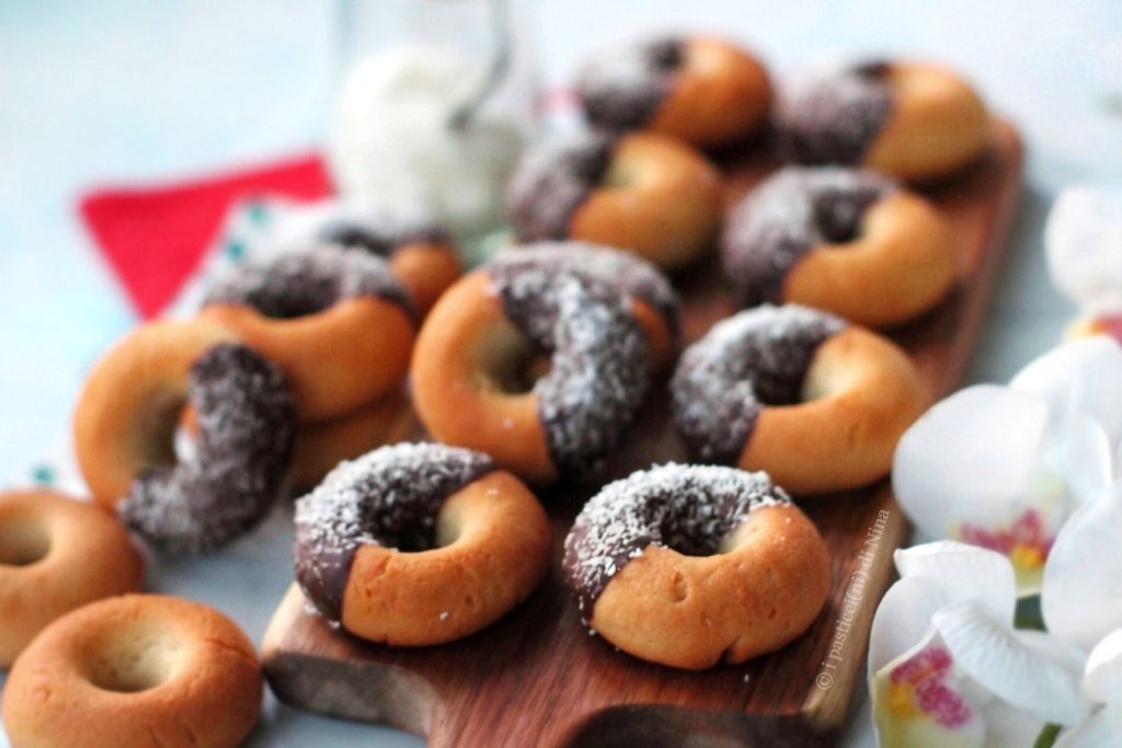 biscuits anneaux gourmands au yaourt sans œufs sans beurre recette i pasticcini di Nina