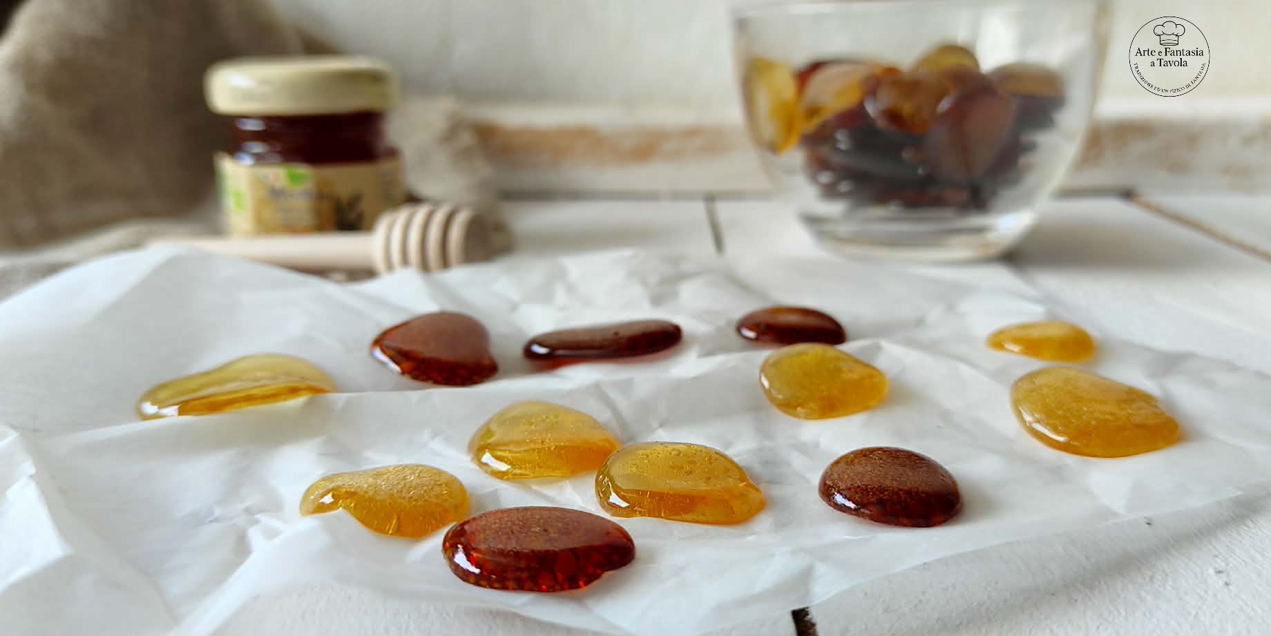 Bonbons au miel faits maison avec seulement 2 ingrédients