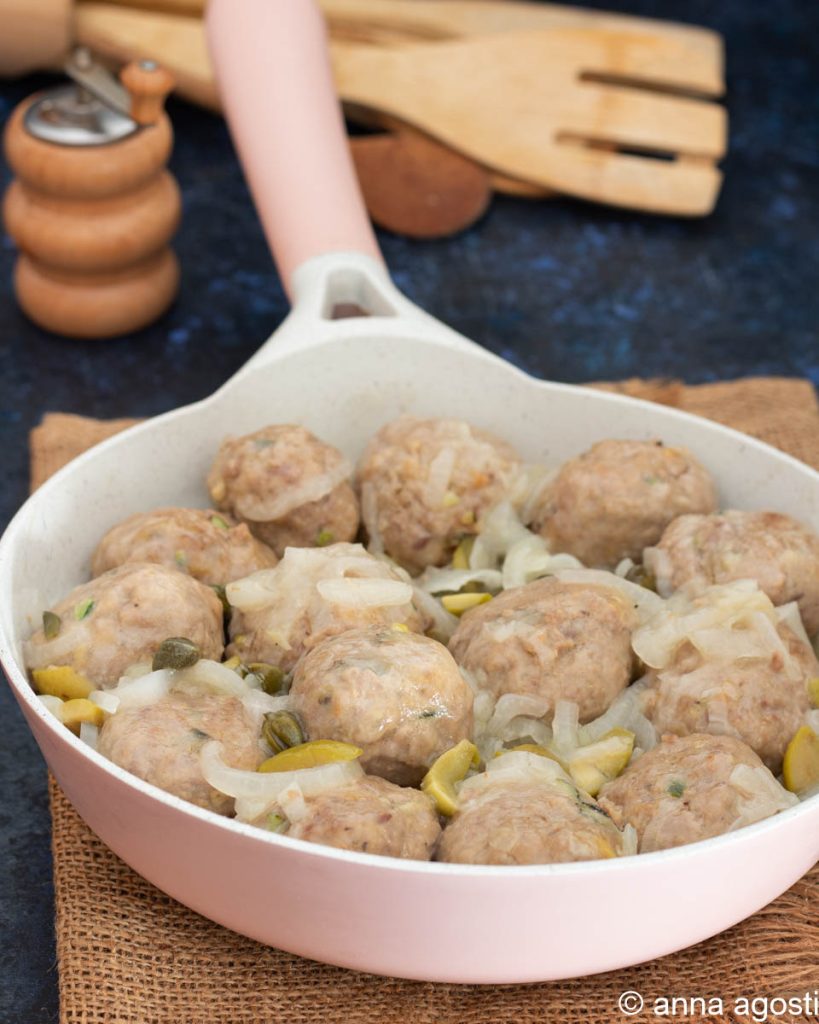 boulettes aigre-douce à la sicilienne