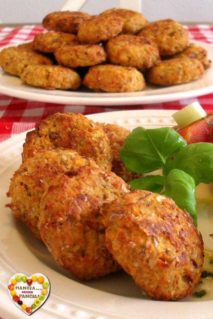 Boulettes végétariennes au four sans œufs, Mangia senza Pancia