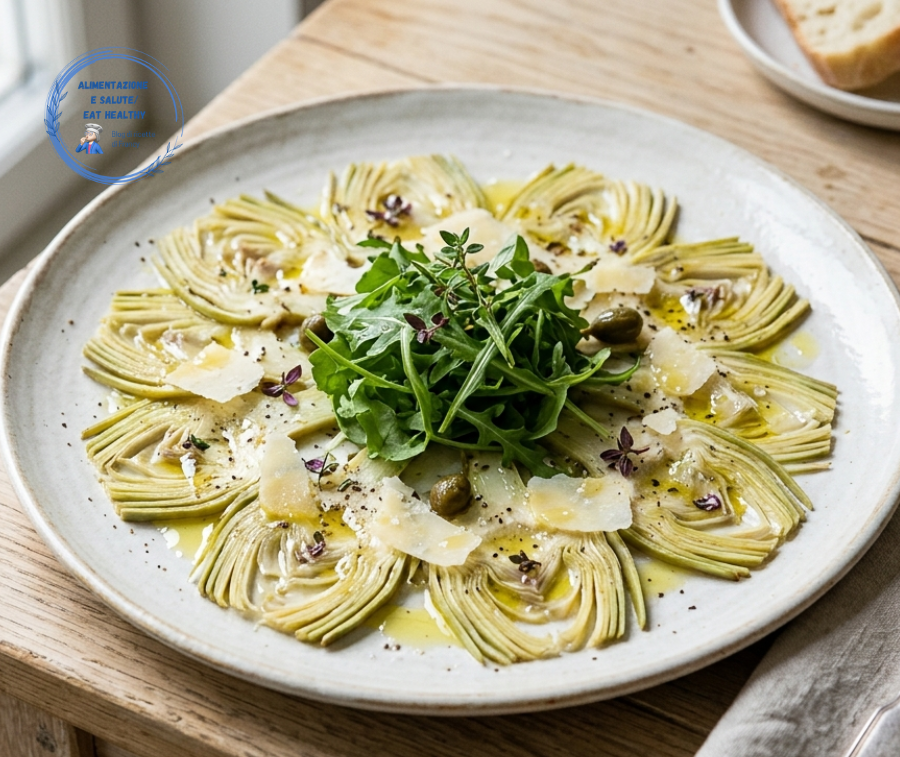 Carpaccio d'artichauts : recette fraîche, rapide et parfaite pour le printemps