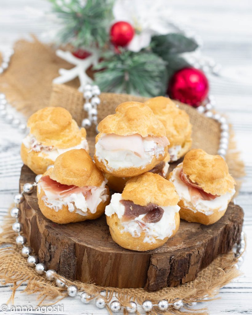 Choux salés garnis d'un tas de farces gourmandes