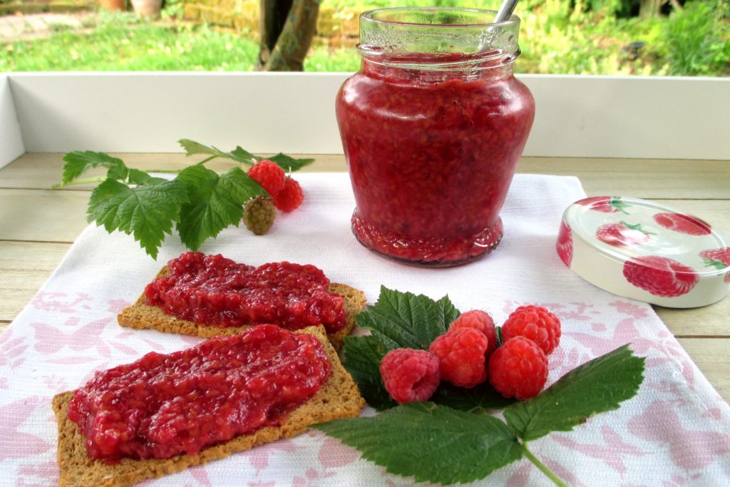 Compote de framboises allégée super facile, Mangia senza Pancia