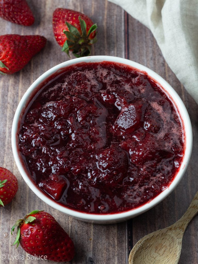 Confiture de fraises dans l'Instant Pot