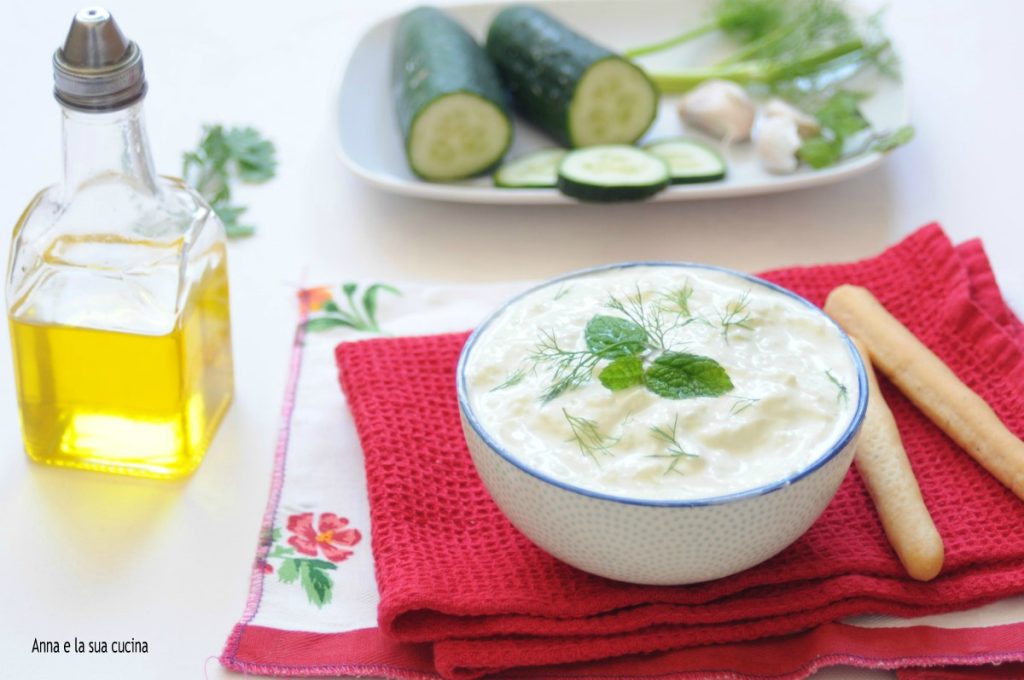 Sauce tzatziki recette grecque