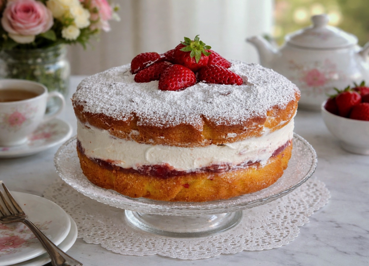 GÂTEAU VICTORIA SPONGE