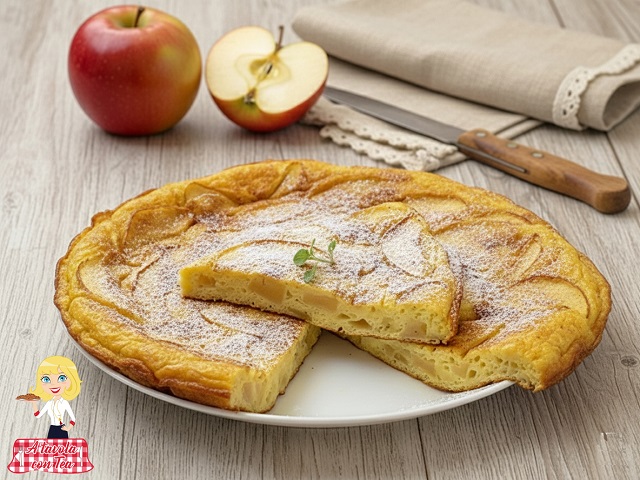 FRITTATA SUCRÉE AUX POMMES