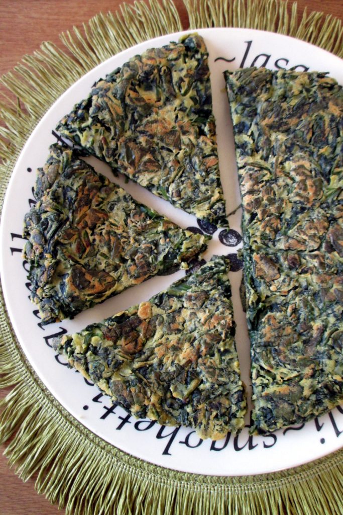 Farifrittata aux épinards, Mangia senza Pancia