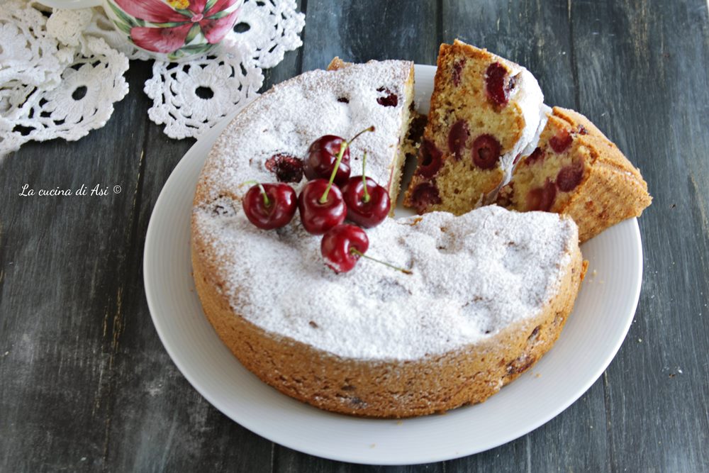 Gâteau Paradiso aux cerises