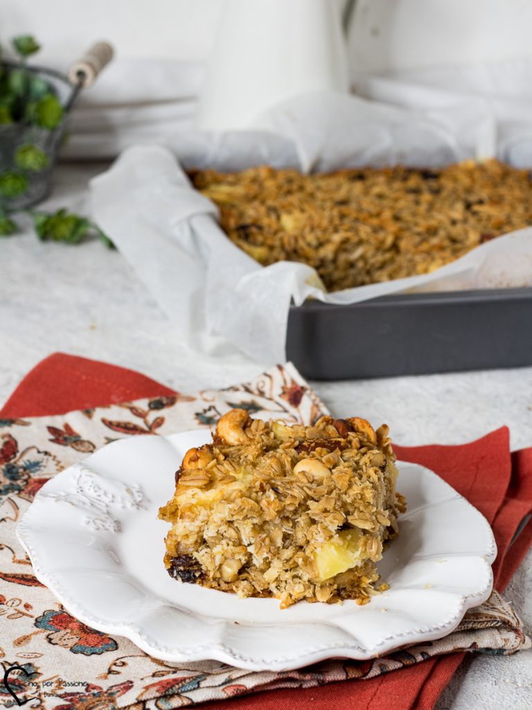 Gâteau aux flocons d'avoine