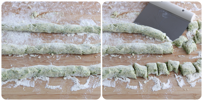 gnocchis aux asperges et ricotta