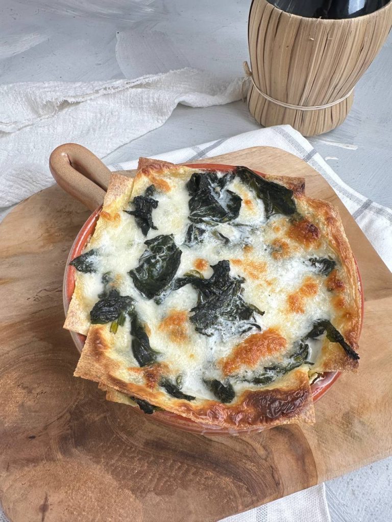 Lasagnes aux épinards