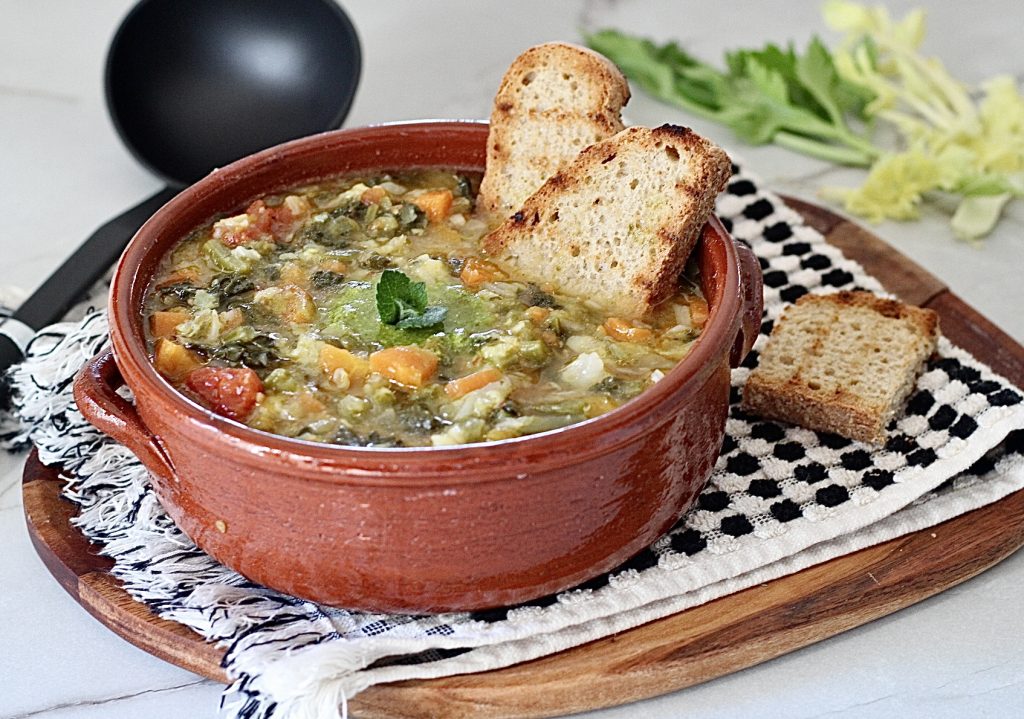 Minestrone à la ligurienne, la vraie recette pas à pas.