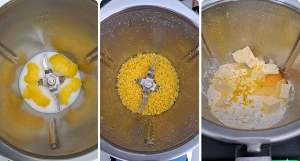 tarte amalfitaine à la crème et aux griottes