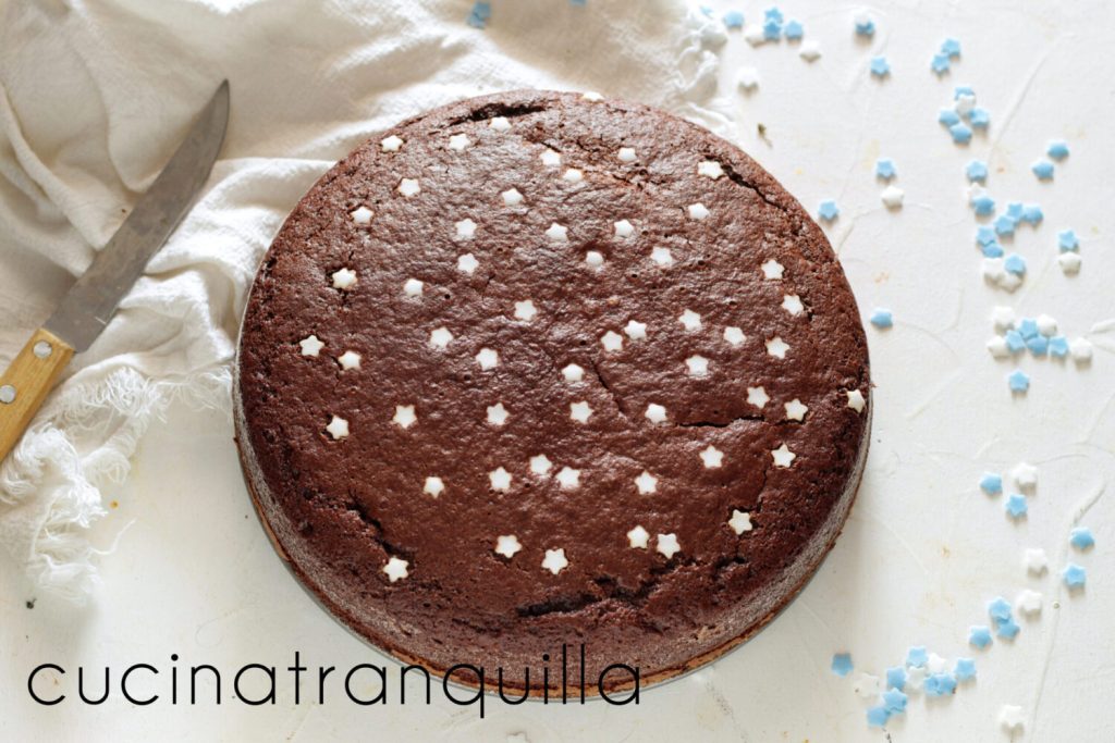 Gâteau sans lactose au cacao