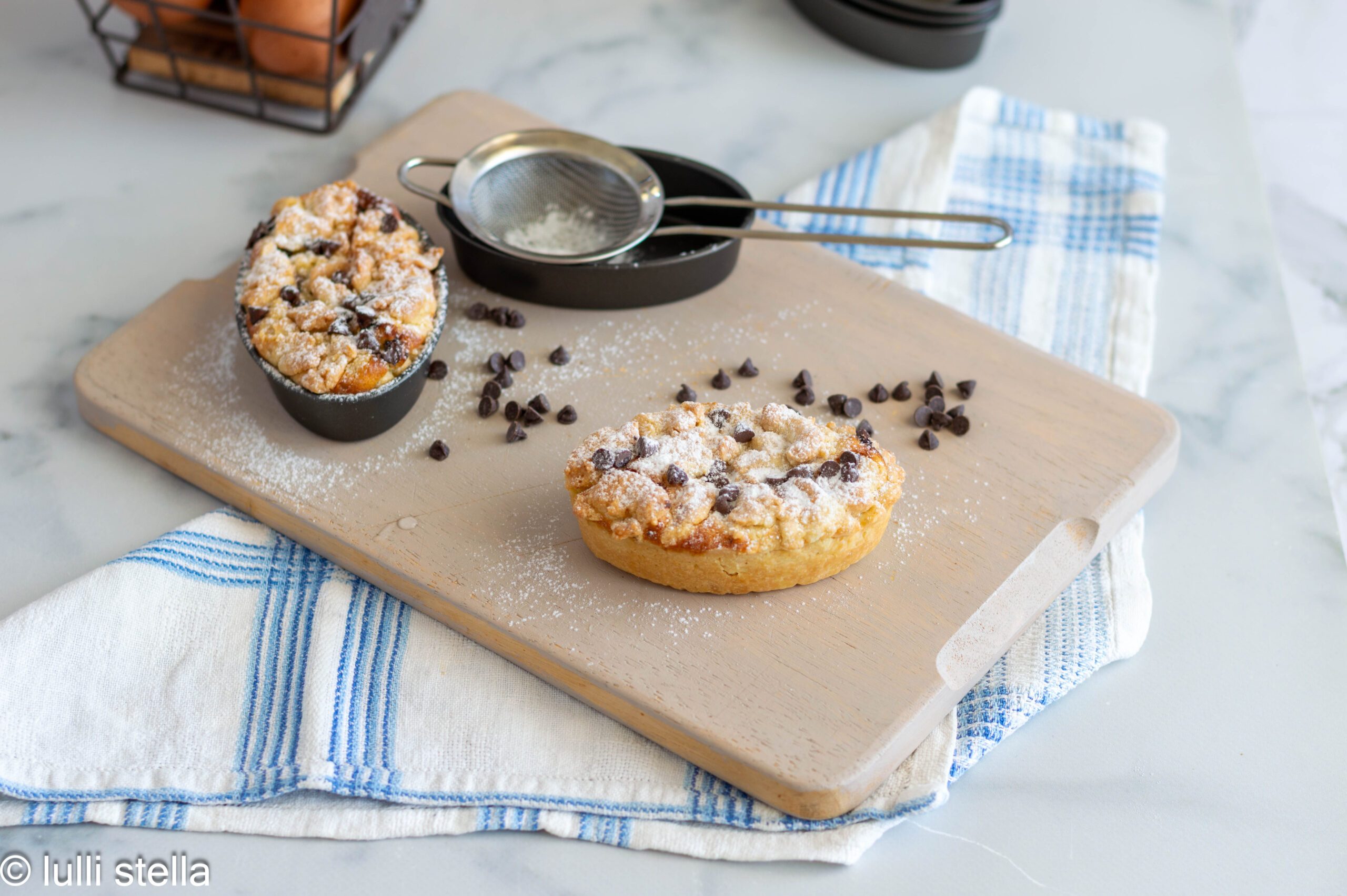 Mini émiettés à la ricotta et au chocolat sans gluten – dessert facile