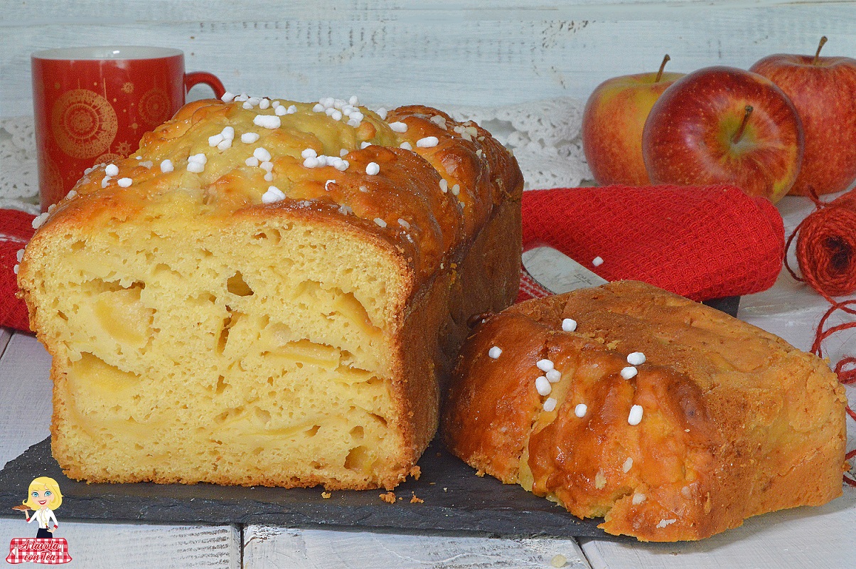 PLUMCAKE aux POMMES sans BEURRE