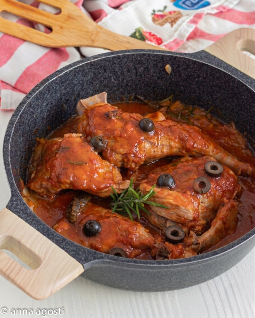 Poulet chasseur à la poêle