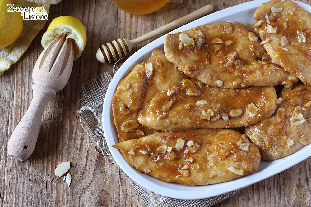 Poulet laqué au miel