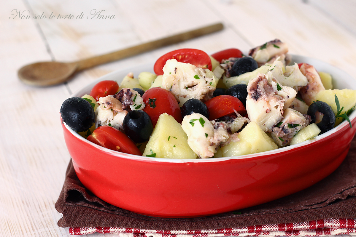 Salade de poulpe et pommes de terre