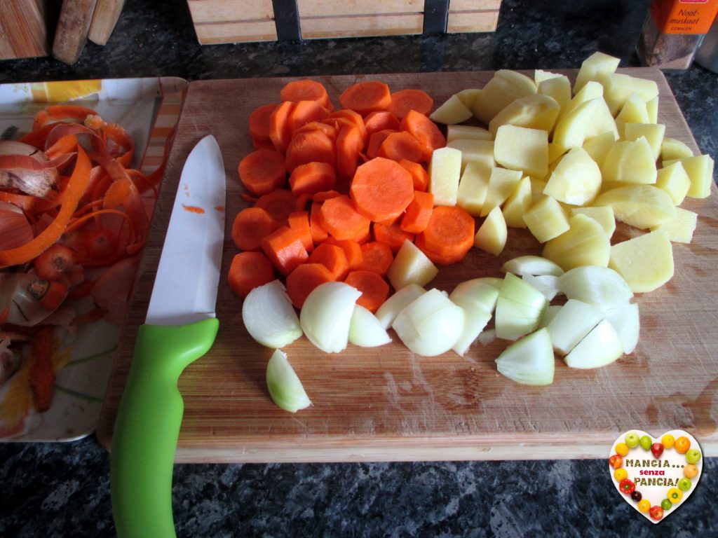 Purée de carottes et de pommes de terre : hutspot néerlandais, Mangia senza Pancia