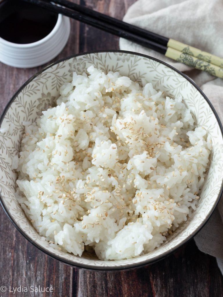 Riz pour sushi dans l'Instant Pot