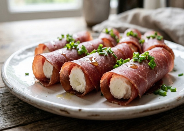 Rouleaux de bresaola et chèvre : le secret pour qu&rsquo;ils ne sèchent pas