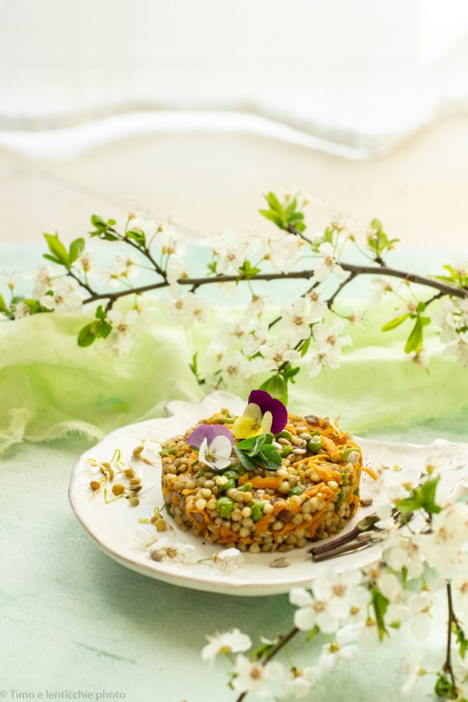 Salade de sarrasin printanière