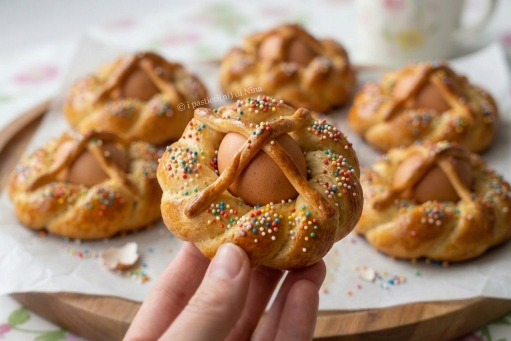 scarcelle des Pouilles de Pâques recette traditionnelle i pasticcini di Nina