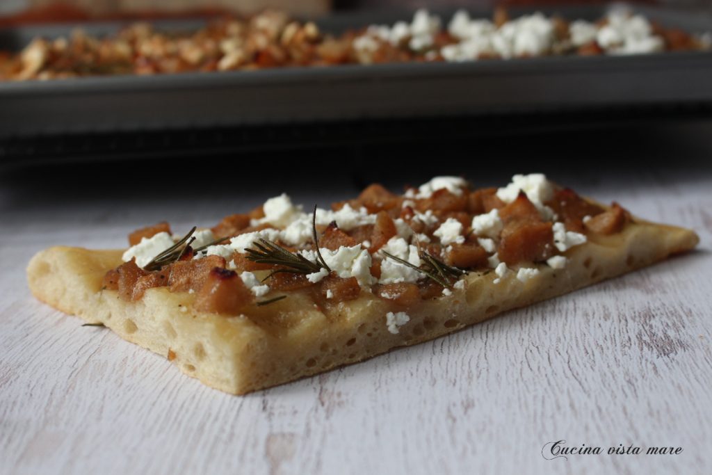 Schiacciata au levain Cuisine vue mer