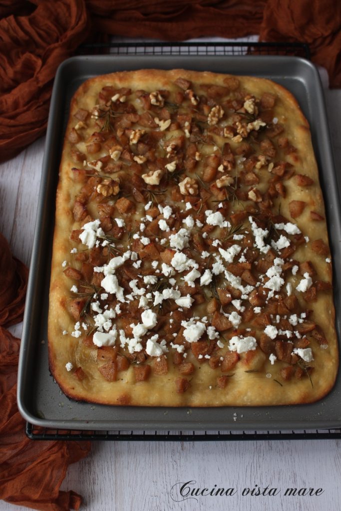 Schiacciata au levain Cuisine vue mer