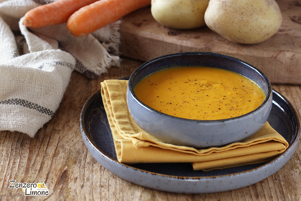 Velouté carottes et pommes de terre