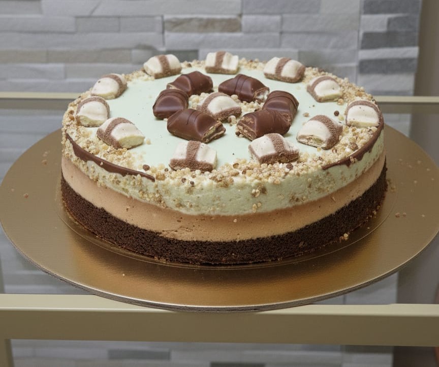 Le gâteau aux trois chocolats