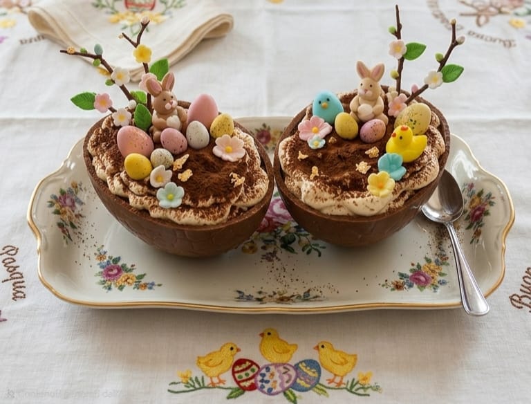 Le Tiramisù dans l'Œuf de Pâques