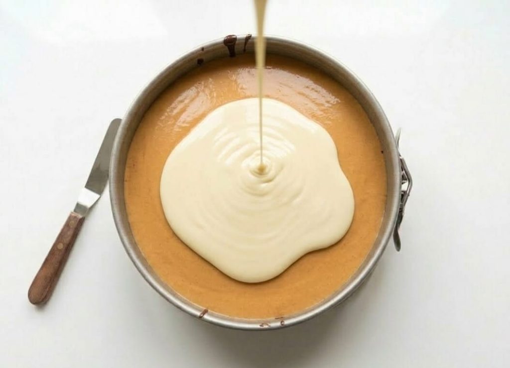 Le gâteau aux trois chocolats