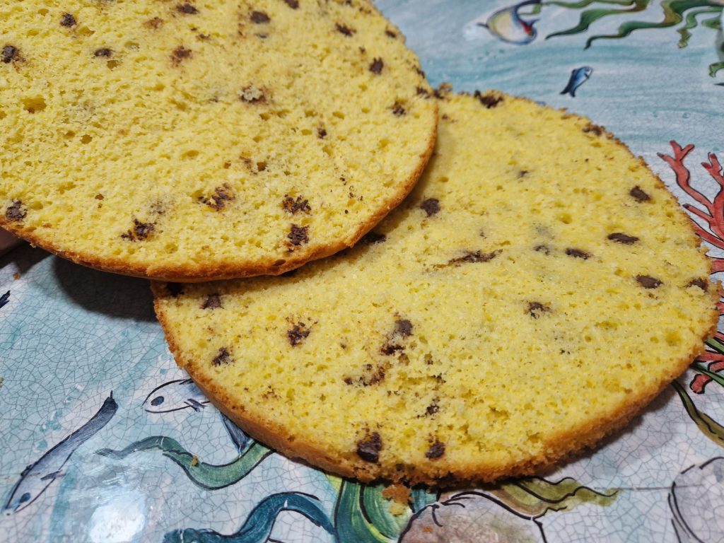 génoise pépites de chocolat