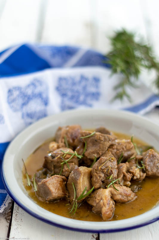 abbacchio à la romaine à la poêle avec romarin