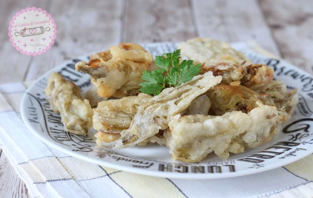 carciofi fritti in pastella