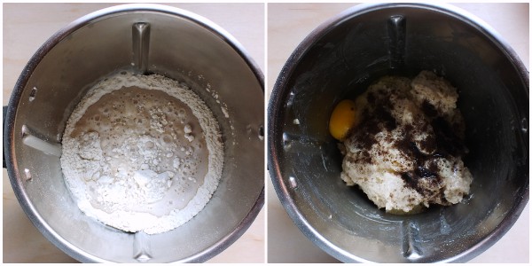 beignets au lait - pâte