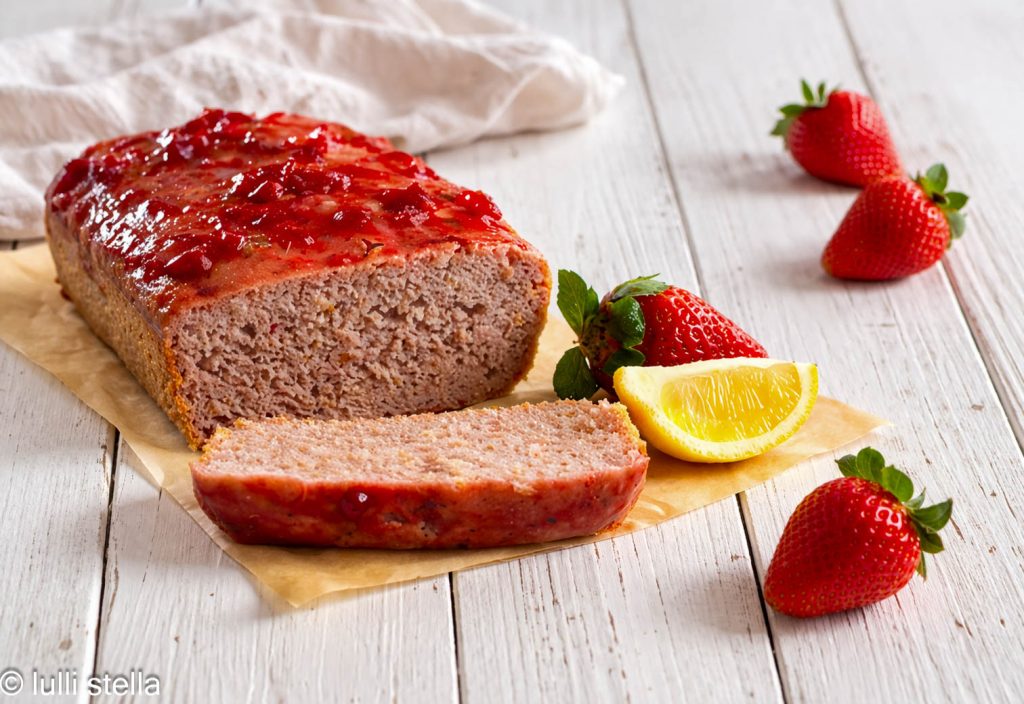 gâteau aux fraises sans sucre idée pour un petit-déjeuner sain