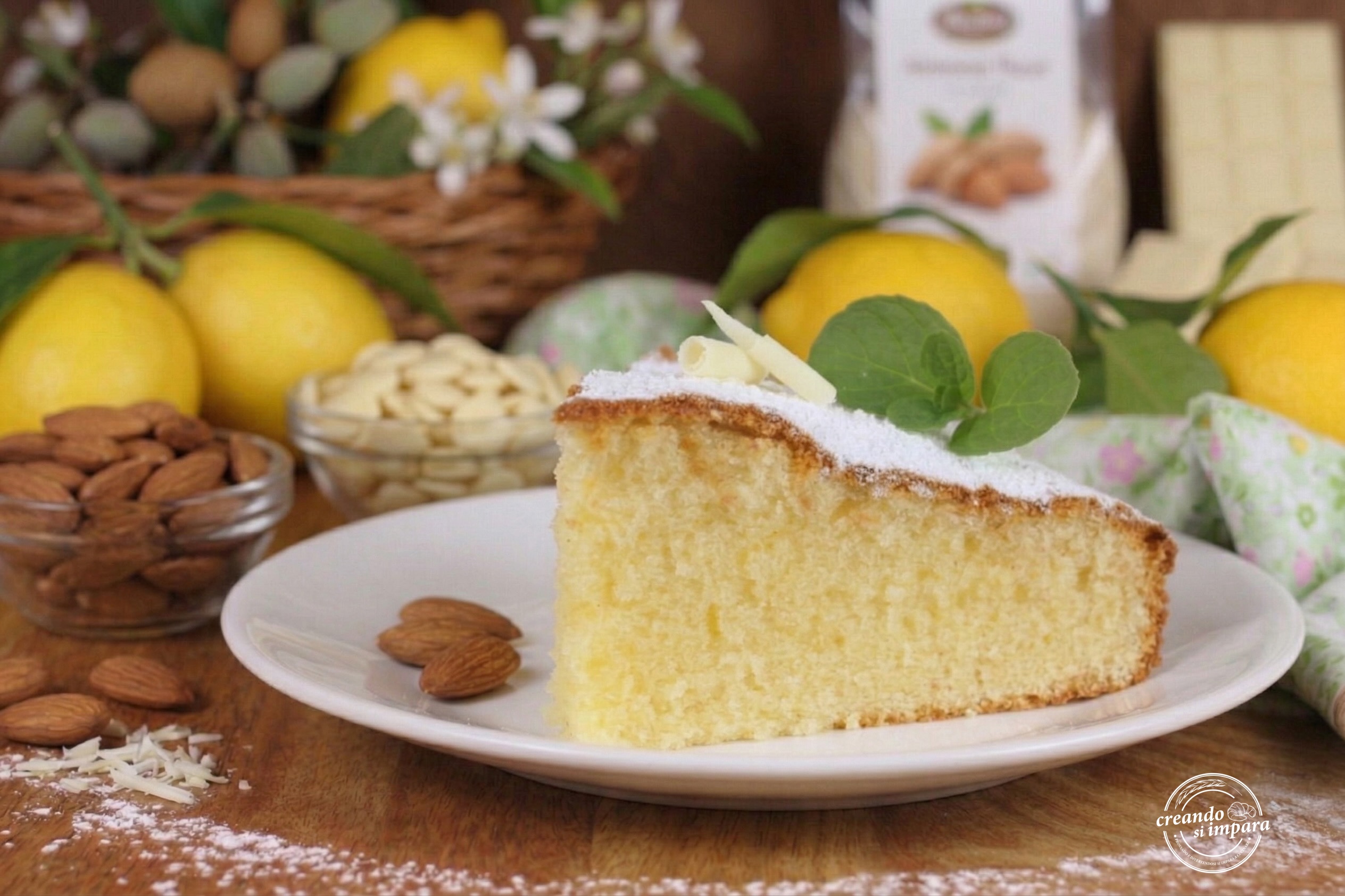 Gâteau caprese au citron : la recette moelleuse et parfumée sans gluten
