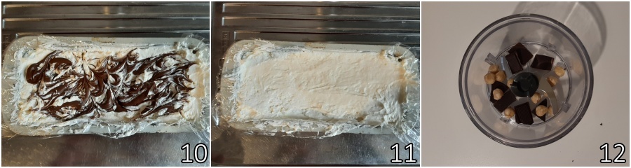 d. fais une seconde couche de crème et Nutella