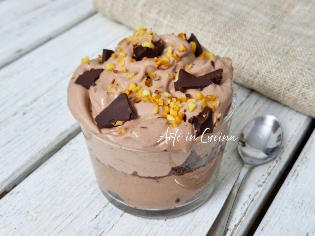 DESSERT à la CUILLÈRE NUTELLA et CHOCOLAT des œufs de Pâques