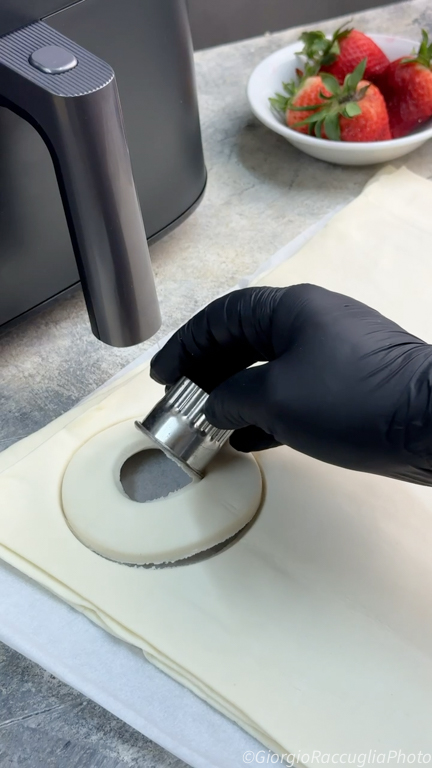 donuts en pâte feuilletée