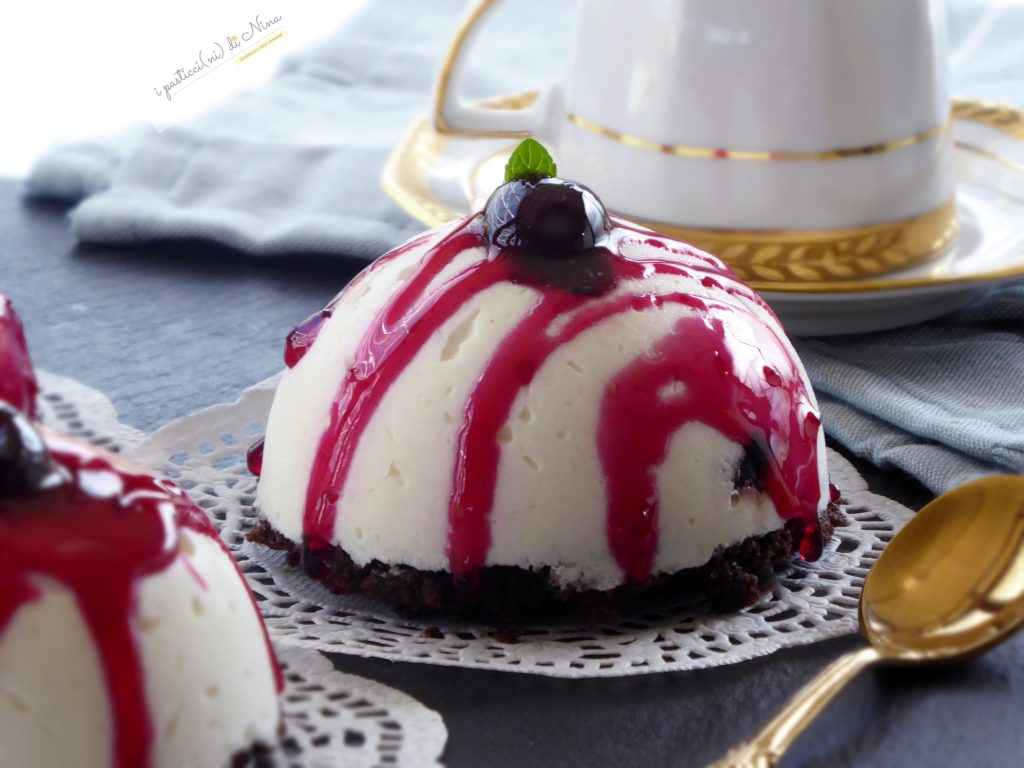 petits gâteaux noix de coco et amarena sans cuisson