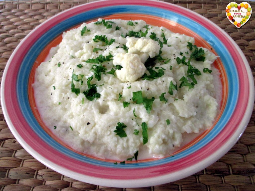 Purée de chou-fleur légère, Mangia senza Pancia