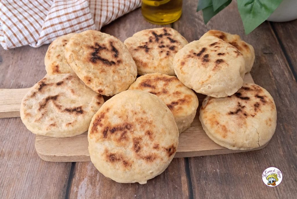 Focaccias à la poêle