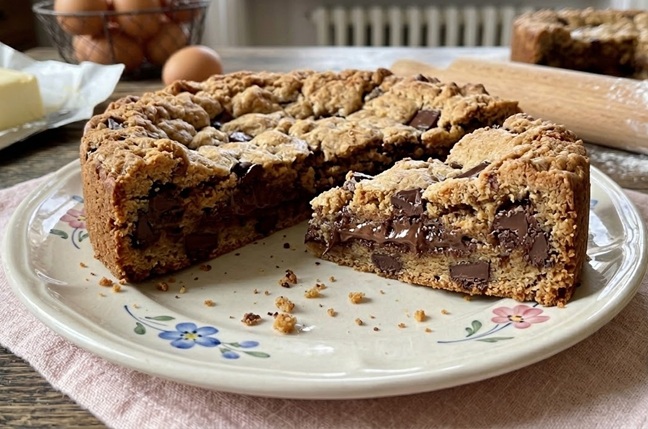 Gâteau COOKIES au cœur de chocolat