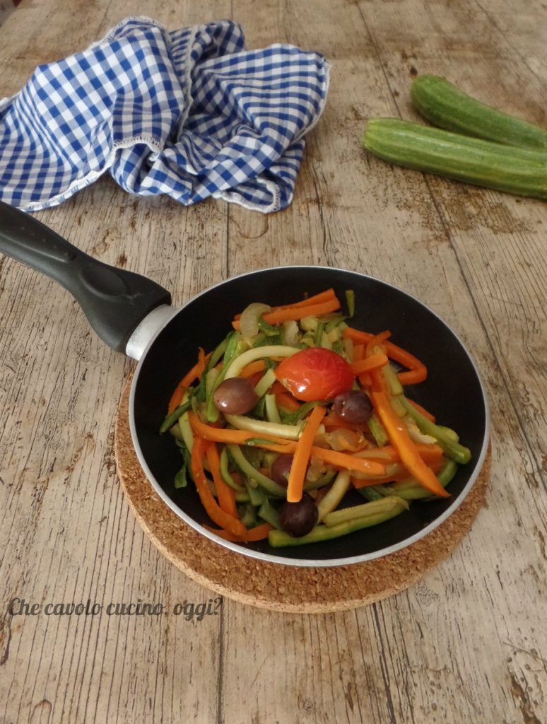 Julienne de légumes